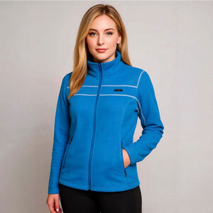 Under Armour Small Blue Full Zip Athletic Fleece Lined Jacket
